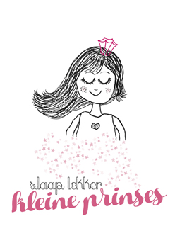 Poster A4 prinses